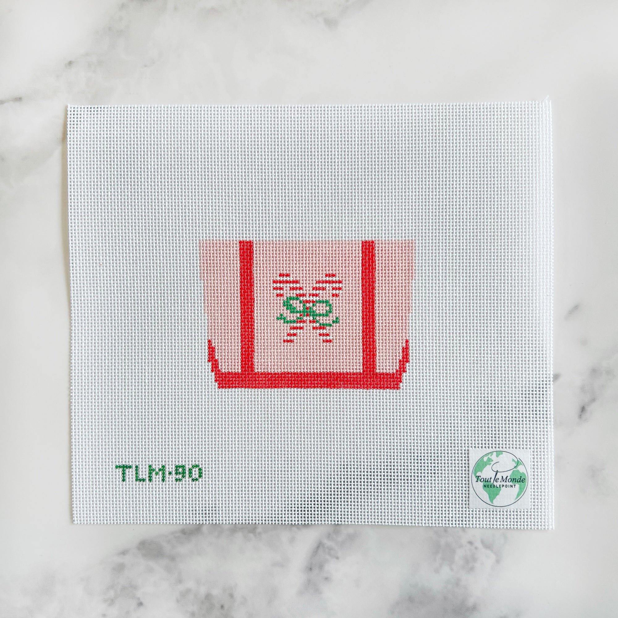 Candy Cane Tote Bag