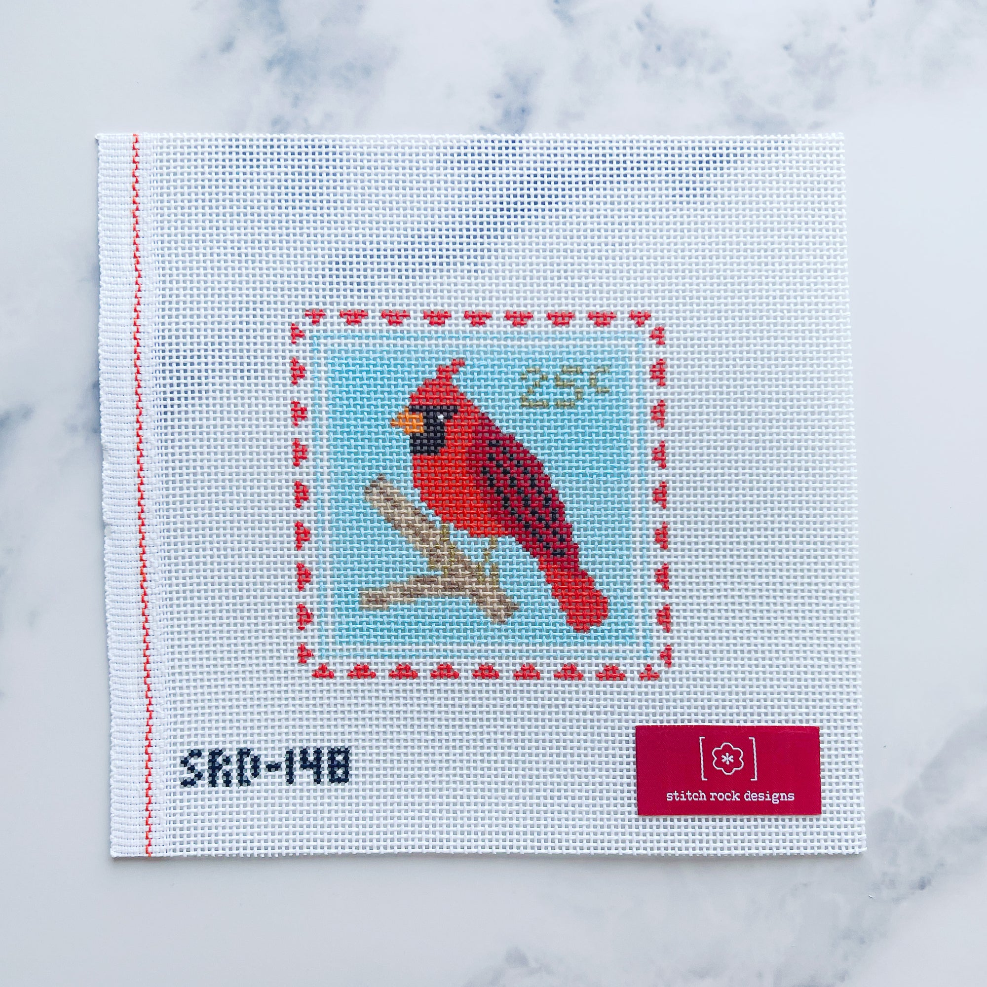 Cardinal Stamp