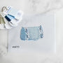 French Duffle Bag - Blue
